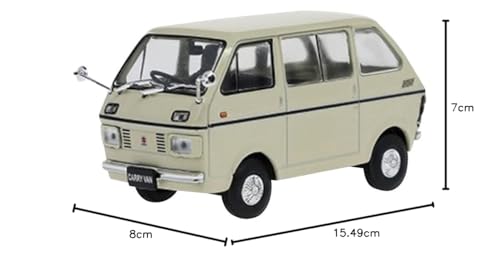 ПЕРВЫЙ:43 1/43 Масштаб Suzuki Carry Van 1969 Цвет слоновой кости Готовая модель F43-163