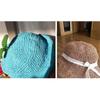 Raffia Straw Yarn DIY Knitting Material for Women Girls Cotton Raffia Yarn Crochet Summer Sun Hat Yarn Seabeach Bag Yarn