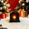 Creative Design Fireplace Model Mini LED Simulation Fireplace Fireplace Lights  Window Display