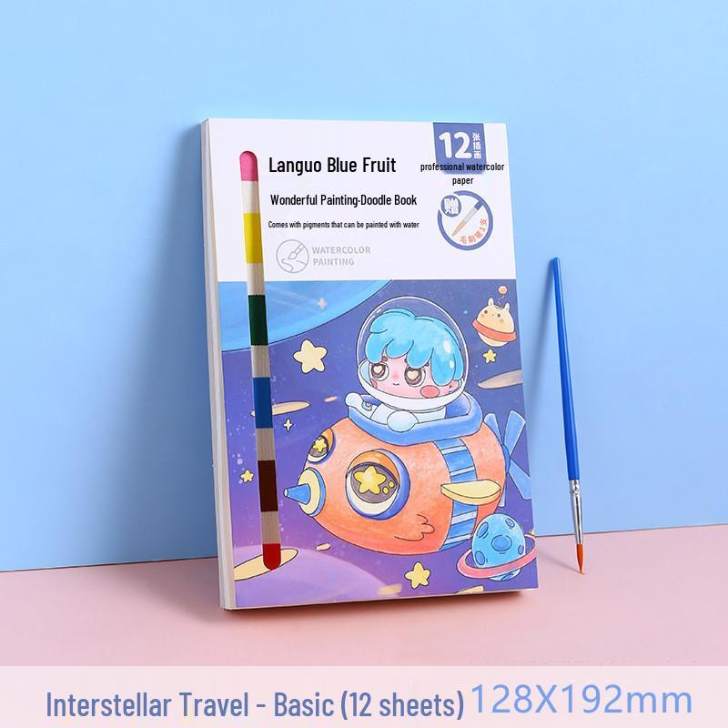 3D Miniature House Landscape Sticker Book for DIY Crafts