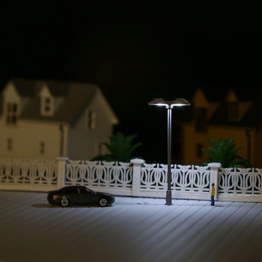 Лампы подсветки 3 В постоянного тока 5 шт. Трубки из стали переменного тока Уличные