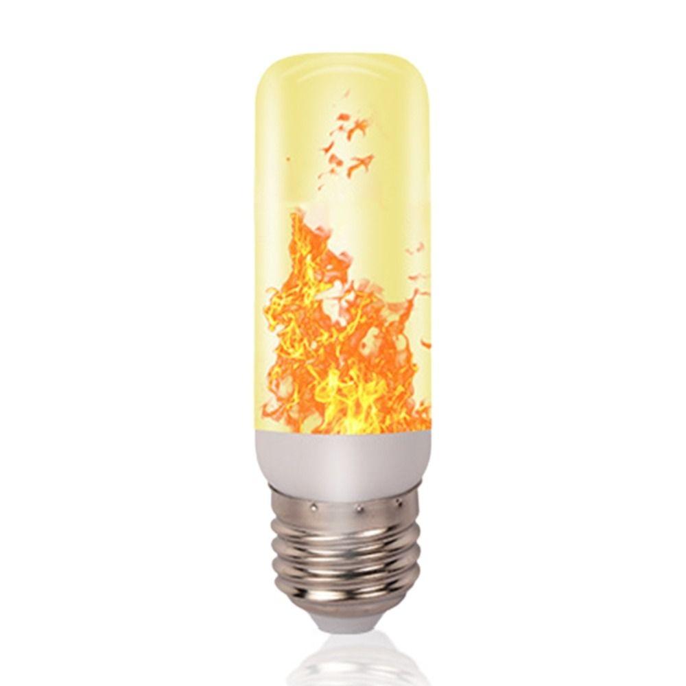 Waterproof LED Flicker Flame Light Bulb E27 Simulated Burning Lamp Dynamic Flame Bulb Easter