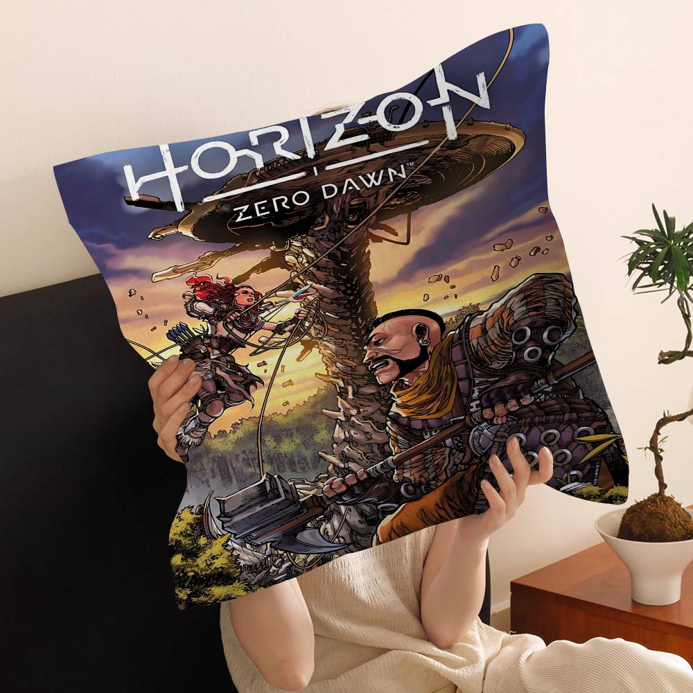 HHorizon Zero Dawn Game Pillow Gift Home Office Decoration Pillow Bedroom Sofa Car Cushion CoverPillow Case