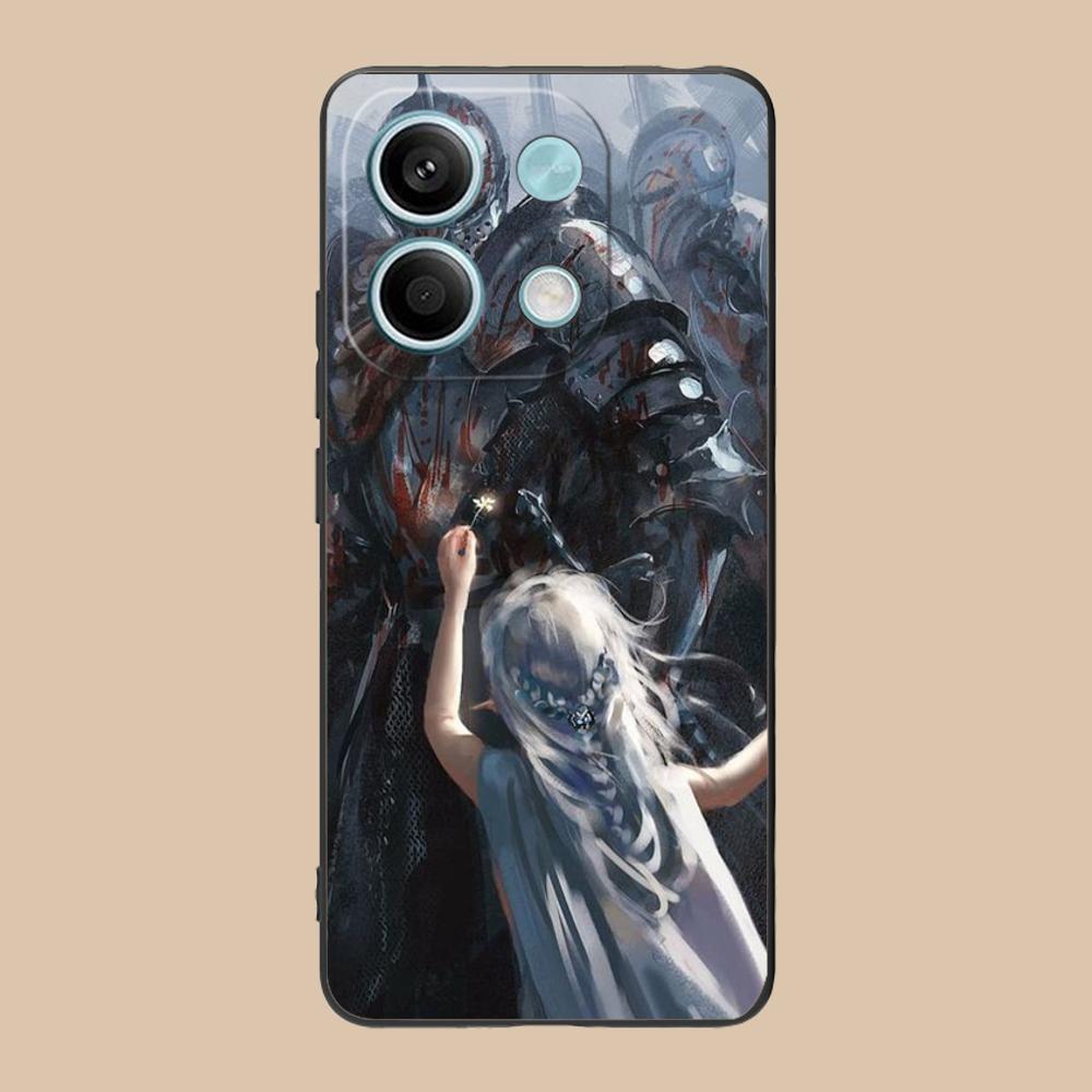 Anime Ghostblade Mobile Phone Case for POCO M7 M6 M5 M4 M3 X7 X6 X5 X4 X3 Pro GT 5G Colorful Printing Cover Cellphones Cover