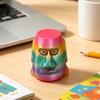 Мультяшная каменная статуя Игрушка для снятия стресса 3D-печатная каменная фигурка с вылезающими глазами Игрушка-фиджет Расслабляющая настольная игрушка для офисного работника