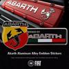 BHB1 Car Metal Emblem Sticker Auto Trunk Decorate Decal Accessories For Fiat Abarth 500 Tipo FR Punto Ducato Stilo Palio Bravo Pondo