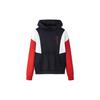 Anta Comprehensive Training Series Logo Letter Print Pattern Hooded Pullover Long Sleeve Hoody Hoody Long Sleeve Women sweatshirt Legendary-Blue 162247715-1