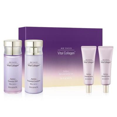 Набор Age Focus Vital Collagen 2 типа (+Кожа 100мл+Эмульсия 100мл)