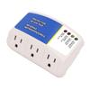 3 Outlet Surge Protector Fault Detection Plug in Voltage Protector for TV Refrigerator Air Conditioner US Plug