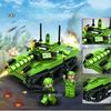 Совместимые военные бронеавтомобили SWAT - Развивающая сборная игрушка для мальчиков