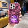 Phone Case: 2D flat design suitable for iPhone 18 17 16 15 14 13 Pro protective case, couple style, Galaxy little ghost, Christmas and Halloween gifts