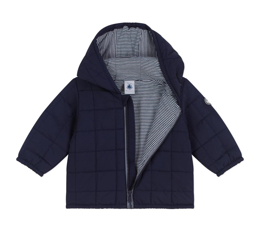 Petit Bateau Padded Jacket A0EB2 Size 36 95cm Navy, Months,
