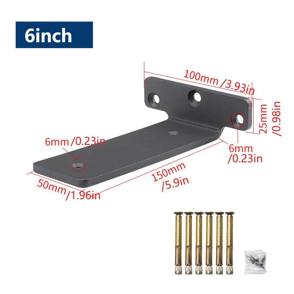 Настенный кронштейн для полки Прямоугольный держатель для полки Держатель для мебели Скрытый кронштейн для полки Стол