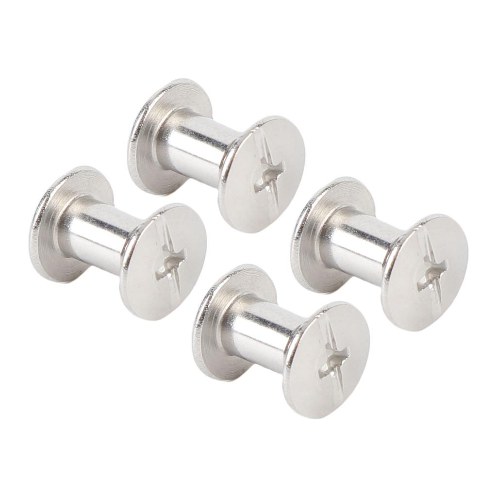 50 шт. заклепок-гвоздиков M4 из нержавеющей стали с круглой крышкой для книг