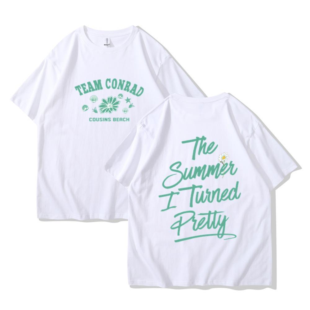 The Summer I Turned Pretty Cousins Beach Tshirt Team Jeremiah Conrad Merch Crewneck Short Sleeve Tee Women Mens Clothes