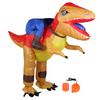 Dinosaur Inflatable Halloween Costume for Adults Kid with Air Blower Festivals Party DecorationX115