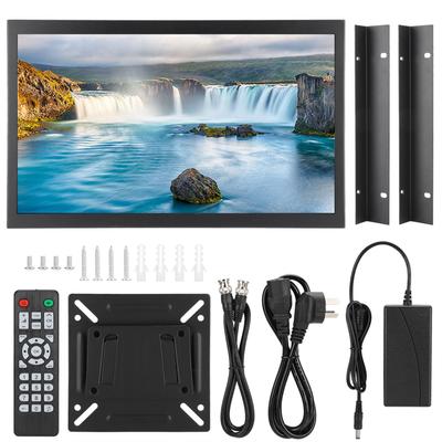 17,3-дюймовый емкостный сенсорный экран 1920x1080 металлический встраиваемый промышленный монитор