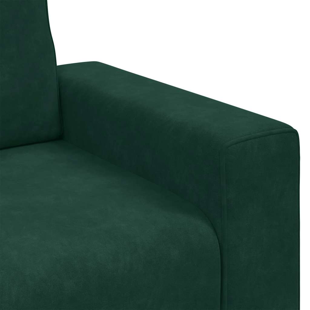 Armchair Dark Green 100x77x82 cm Velvet