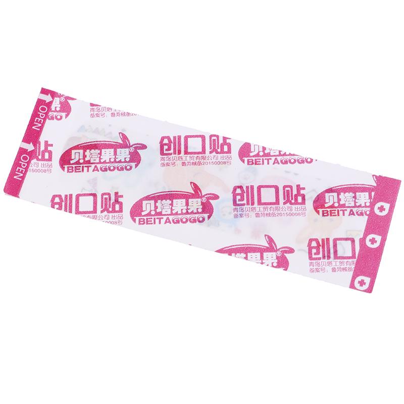 120 шт. дышащие прозрачные полиэтиленовые мультяшные пластыри, клейкие бинты, наклейки