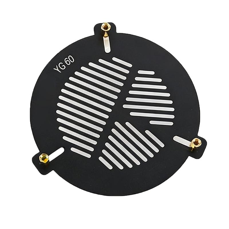 Ergonomic Bahtinov Mask Quickly Installation Fishbones Plate Aluminum Alloys Telescopes Bahtinov Focusing Mask