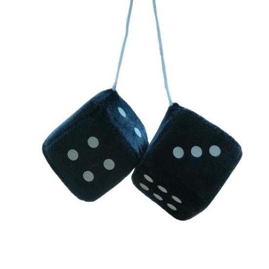 Подвеска в виде плюшевой игральной кости со шнурком, винтажное подвесное украшение для автомобиля, снятие стресса