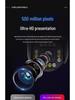 Three-Lens 360° Mobile Camera with Remote Monitoring & Intelligent Human-Shape Tracking