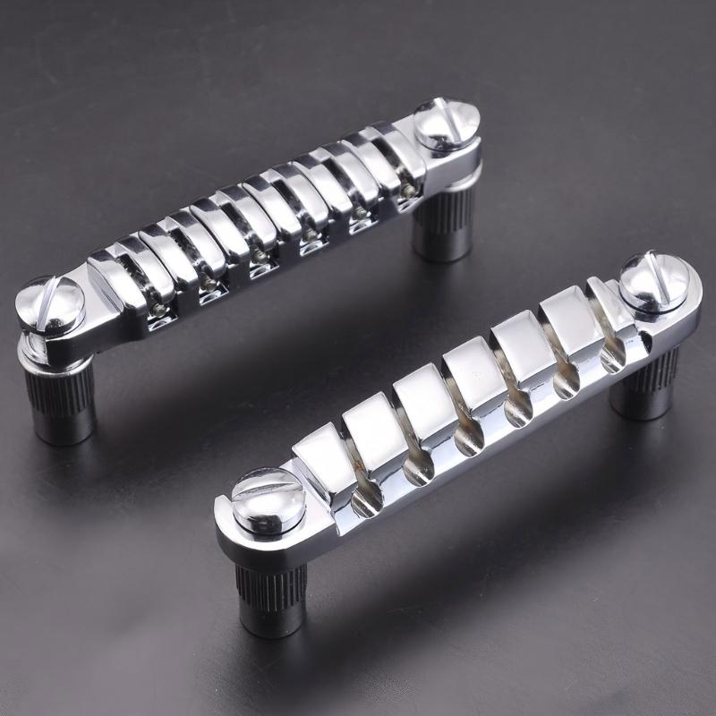 Замена бриджа электрогитары Бридж гитары Струнодержатель Верхняя подвеска струн Индивидуальные седла Легко установить