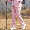 Kids' Spring/Autumn Softshell Hiking Pants, Windproof & Waterproof, Straight-Leg, Unisex for Older Children