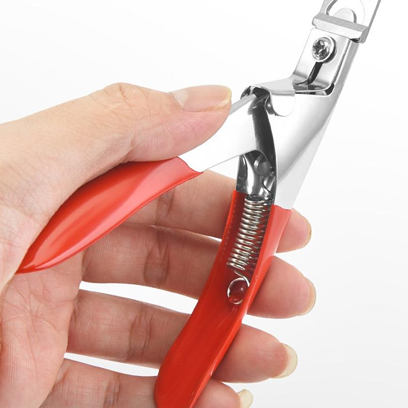Кусачки для накладных ногтей Профессиональные кусачки для ногтей с прямым лезвием Кусачки для акриловых ногтей Маникюрные кусачки для накладных ногтей Гильотина