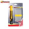Compact 6-in-1 Screwdriver Set: Strong Magnetic YU Torx, Triangle, Odd-shaped, Multifunctional Household Tool