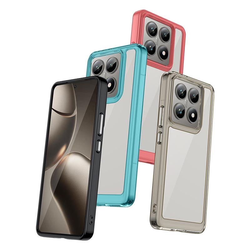Подходит для цветного чехла для мобильного телефона Xiaomi 11T, чехла для мобильного телефона 11T Pro, MI11Civi, всесторонний акриловый, противоударный, однотонный