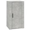 819416 vidaXL Buffet Concrete Grey 40x33x70 Cm Engineered Wood