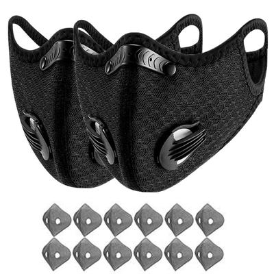 Пыль CHASOEe с 12 фильтрами Половинчатый многоразовый пылезащитный респиратор с активированным углем