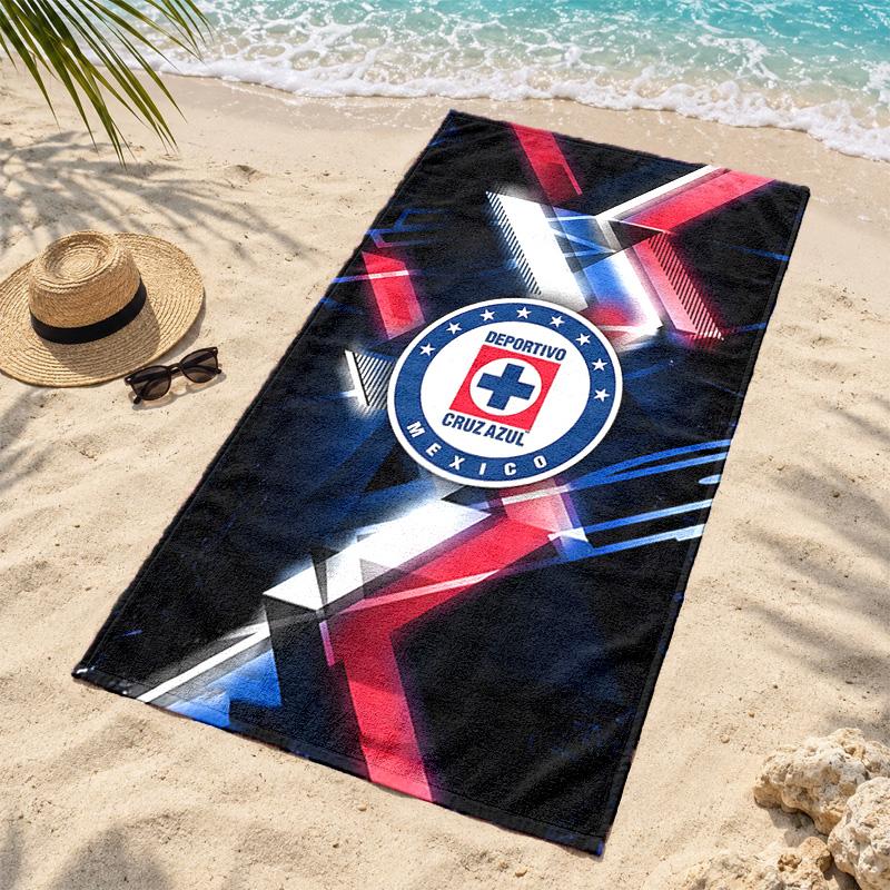 CruzAzul Microfiber Beach Towel Quick Dry Sand Free Lightweight Beach Towels for Travel Swimming Camping