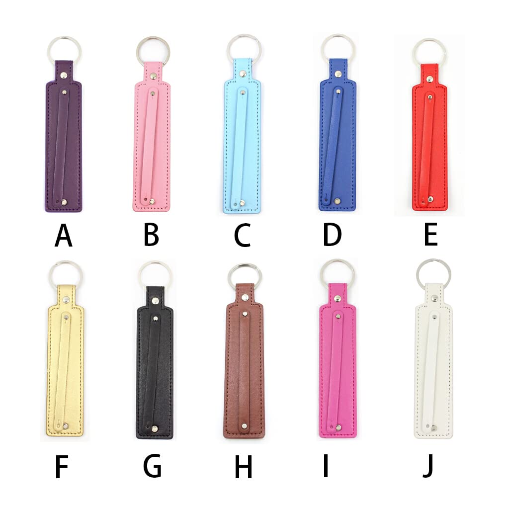 Generic PU Leather Keychain Car Keychain Key Handbag Pendant Women