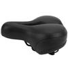 Седло для горного велосипеда Удобное седло из микрофибры с полым вырезом и пружинами(черный )