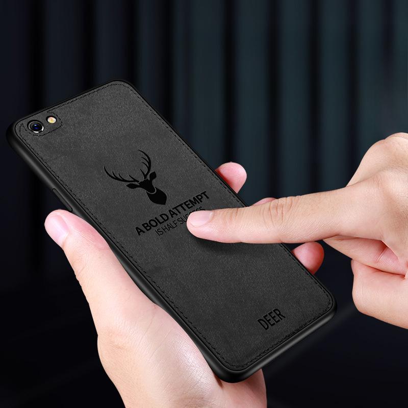 Подходит для чехла для мобильного телефона iPhone16, тканевый узор, лось 13 Apple 14, защитный чехол, силикон 15 Promax, противоударный