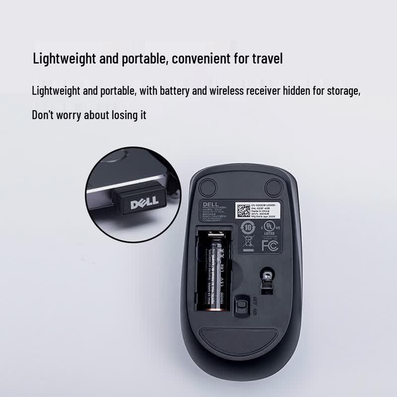 Dell WM118 2.4G Wireless Office Mouse