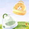 New Hamster Cage Portable Outer Basket Honey Bag Weasel Flower Branch Mouse Golden Wire Bear Panoramic Outer Bag Pet Supplies