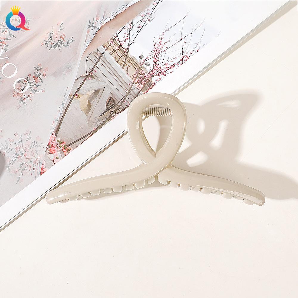 Заколка для волос Frosted Hair Clip Simple Large Clip Cross Hair Clip Coiffit Shark Clip