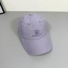 Embroidered Baseball Cap for Women New Korean Style Casual and Versatile Curved Brim Showing Small Soft Top Baseball Cap