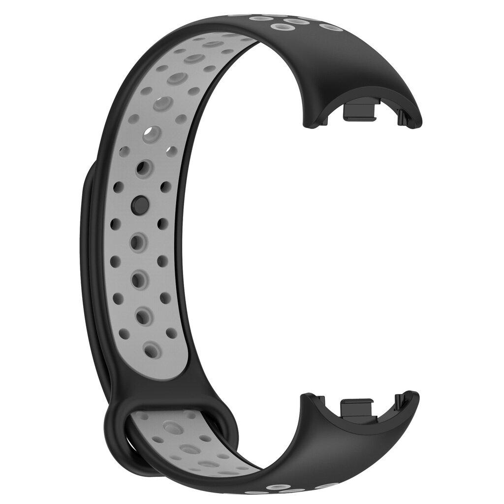 Силиконовый дышащий ремешок для Mi Band8 Ремешок для Xiaomi Smart Band 8 Аксессуары для браслетов