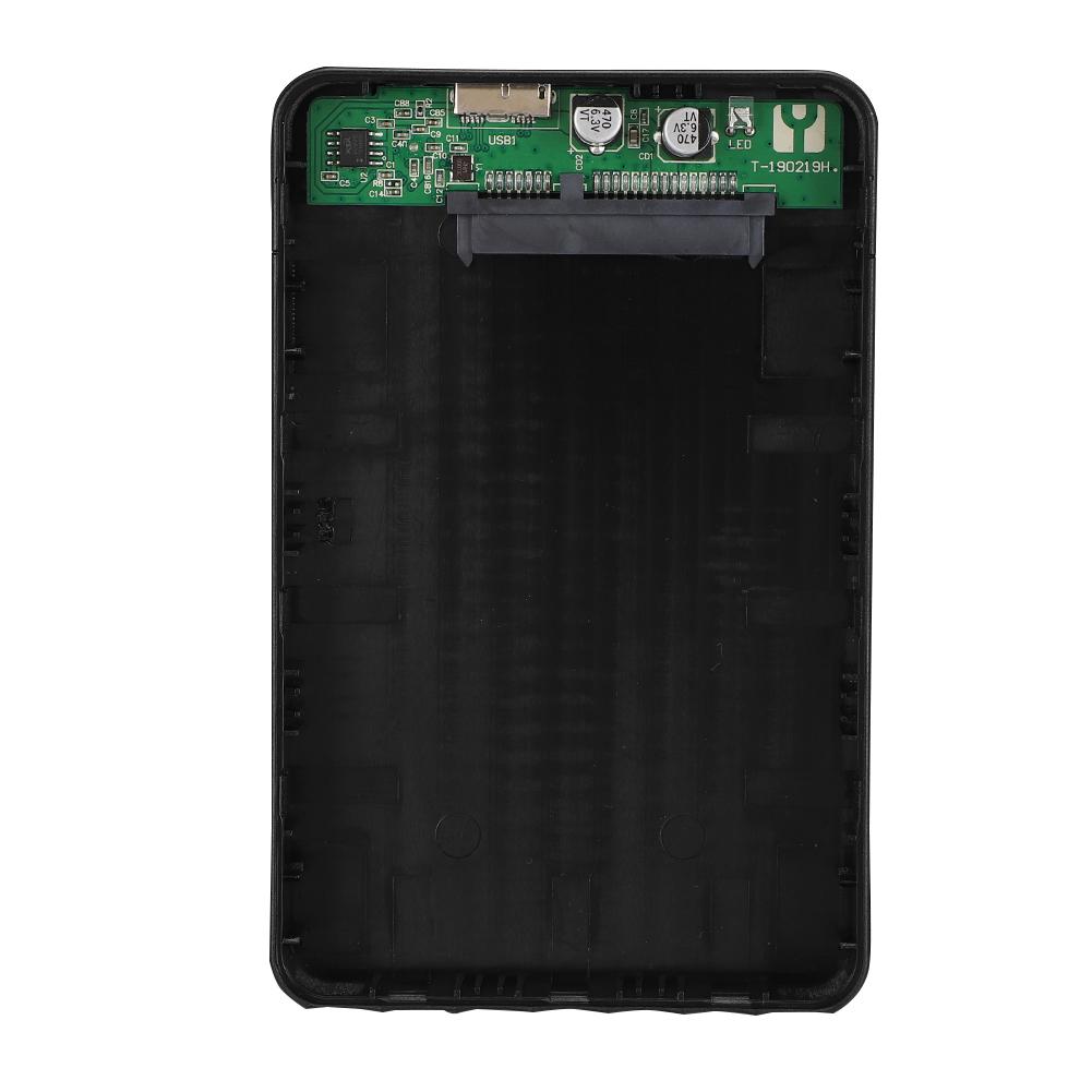 2,5-дюймовый SATA SSD USB3.0 5 Гбит/с корпус для жесткого диска HDD для Mac Windows Linux (Не включая жесткий диск)