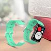1 Set Watch Band Soft Adjustable Silicone Wristband Bracelet Replacement for Huawei Watch Fit (TIA-B09/TIA-B19)