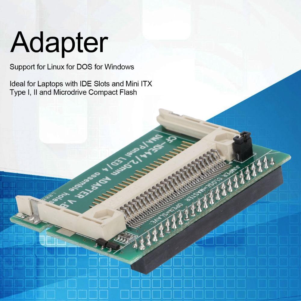 44 Pin Adapter CF Card 2.5inch IDE Adapter practical CF to IDE Converter Data Transfer