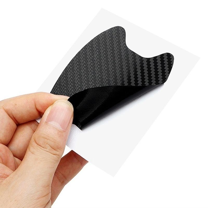 12/8/4Pcs Car Door Sticker Scratches Resistant Cover Auto Handle Protection Film Exterior Accessory