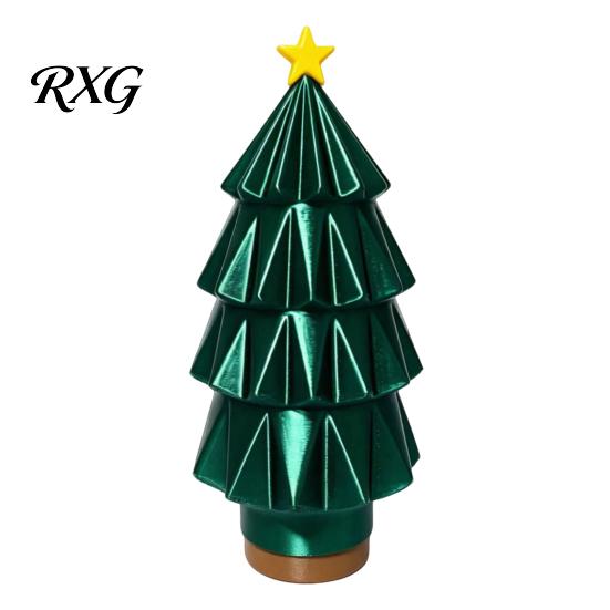 Fun Brain Teaser Toy Maze Christmas Tree Money Box, 3D Printed Puzzle Cash Gift Holder Unique for Colleagues Holiday, Interactive Tabletop Decor,