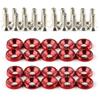 Bumper Fender Washers Engine Bay Dress Up Bolts M6 JDM Fender Washer-Black