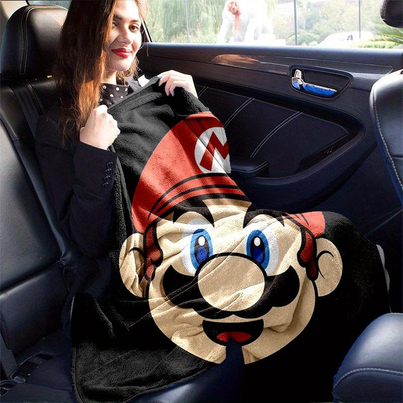 1pcSuper Mario Bros. Blanket- Soft Comfortable Gift for All Seasons - Perfec