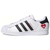 Superstar 'Valentine's Day' (Unisex) Cloud White / Core Black / Scarlet Skateboard Shoes FZ1807